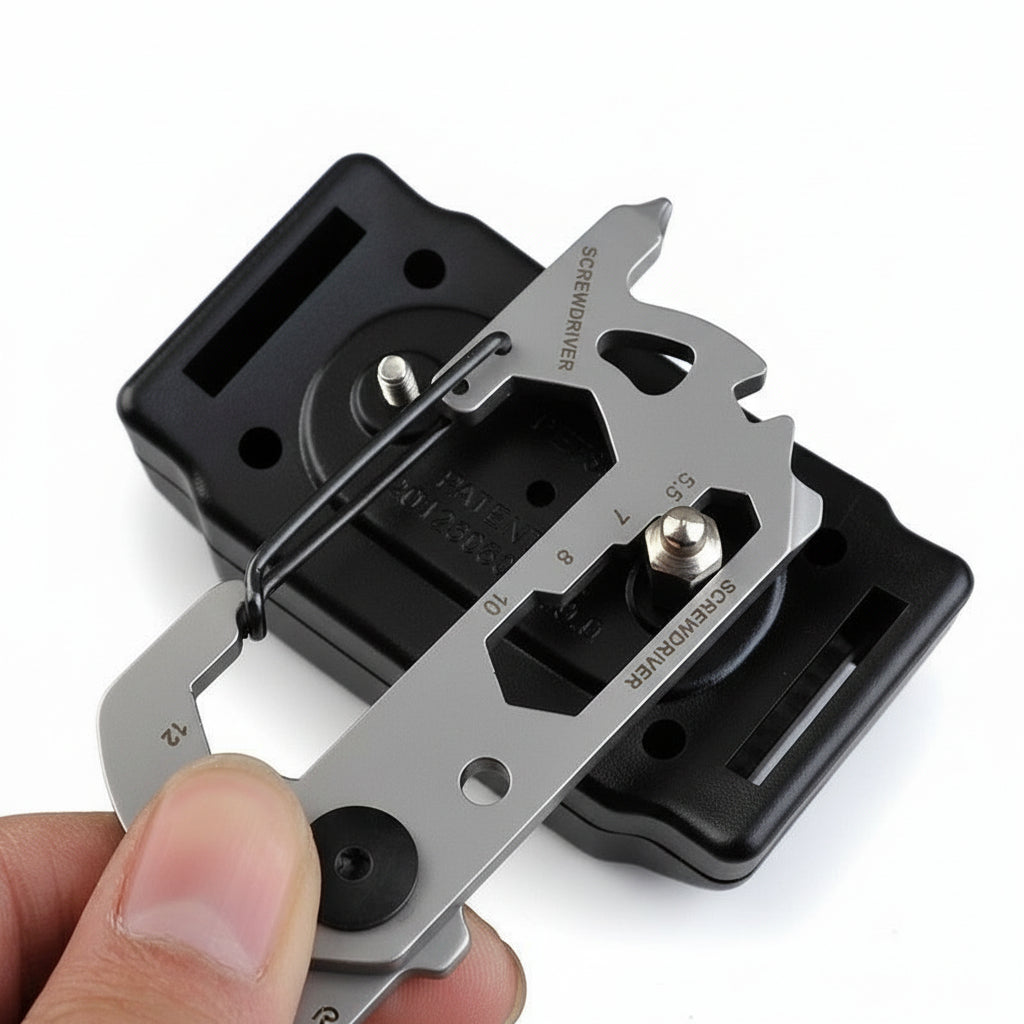 14-in-1 Outdoor Multi-Tool with Carabiner