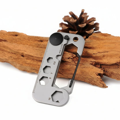 12-in-1 Compact Multi-Tool with Carabiner