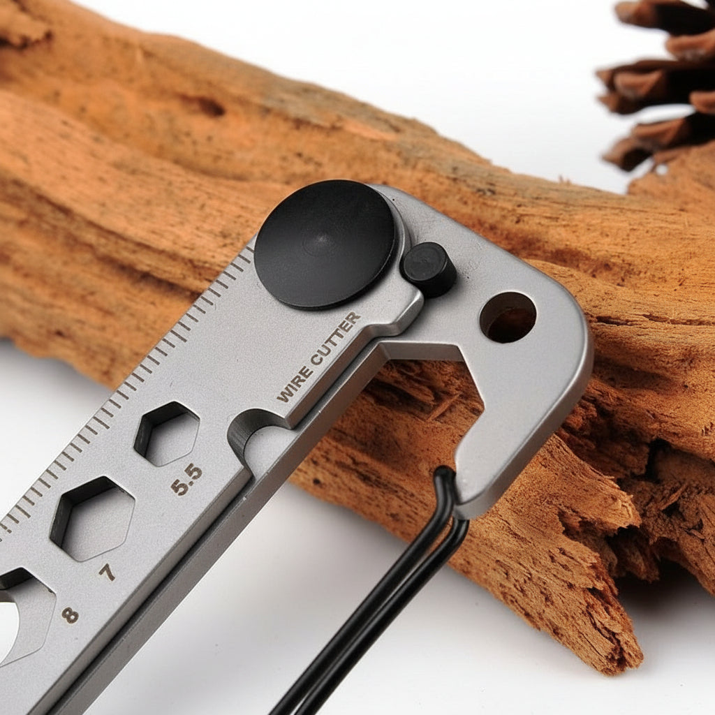 12-in-1 Compact Multi-Tool with Carabiner