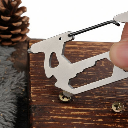 14-in-1 Outdoor Multi-Tool with Carabiner