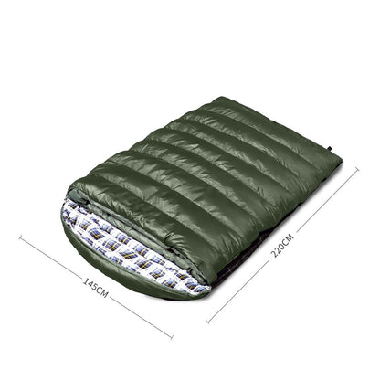 Double Sleeping Bag for Outdoor Camping and Hiking