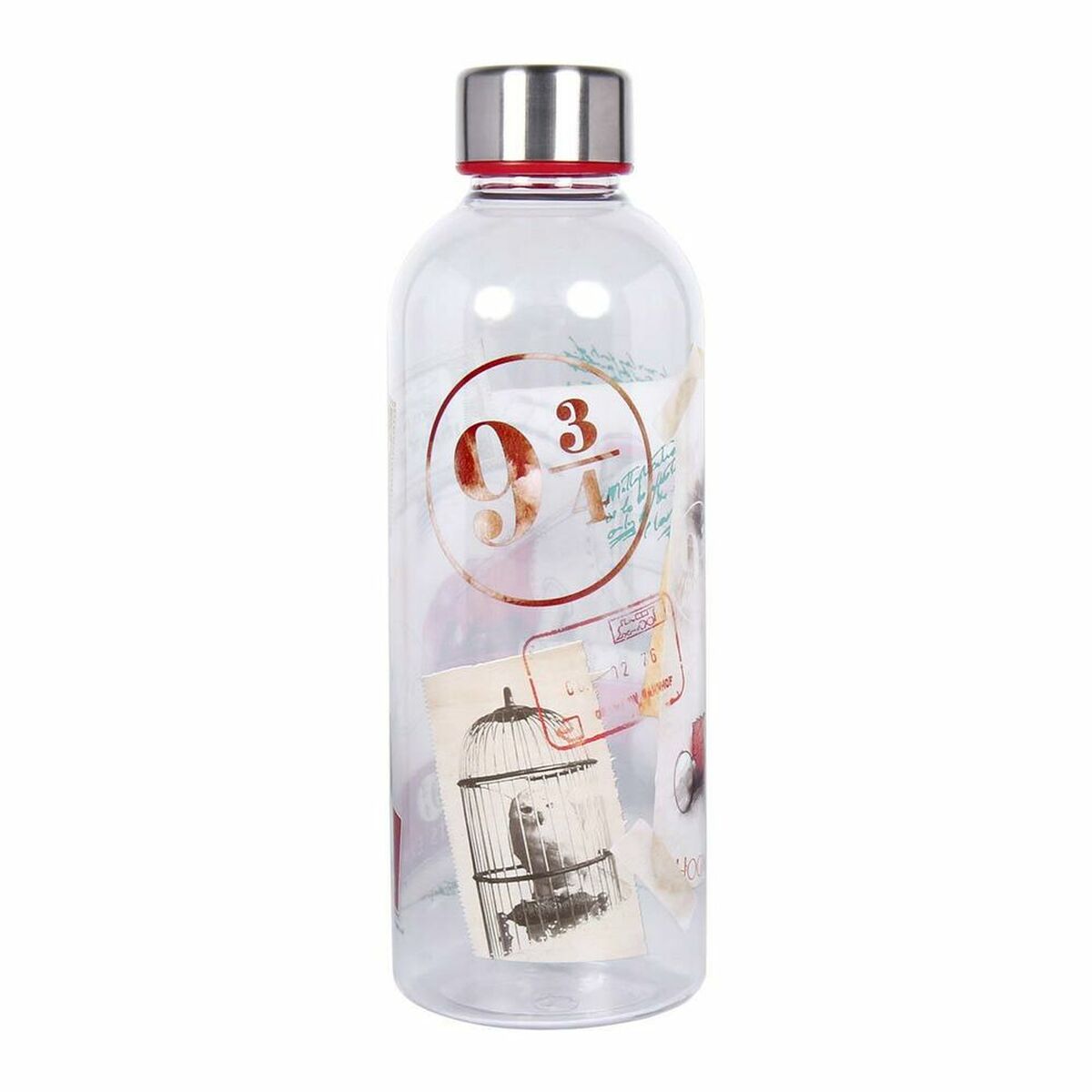Plastic Water Bottle 850 ml Red