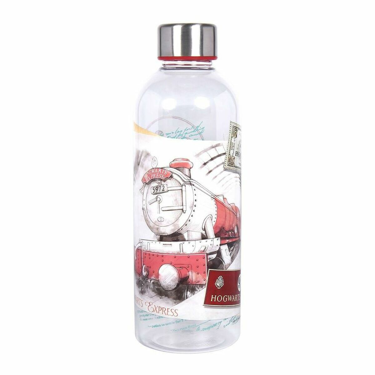 Plastic Water Bottle 850 ml Red